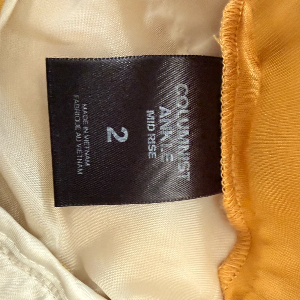 Express Golden Mid Rise Pants - Picture 4 of 6